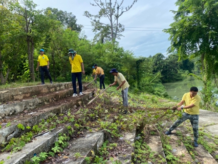 ไฟล์แนบ การประปาส่วนภูมิภาคสาขากาญจนดิษฐ์จัดกิจกรรม " โครงการรวมพลังจิตอาสา กปภ. เทิดไท้องค์ราชัน พระพันปีหลวง"