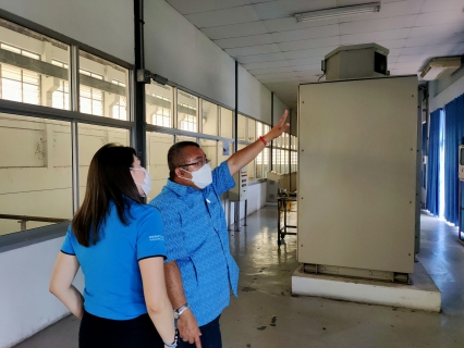 ไฟล์แนบ ผจก.กปภ.สาขาสมุทรสาคร ลงพื้นที่ตรวจเยี่ยมสร้างขวัญกำลังใจแก่พนักงาน 