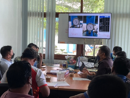 ไฟล์แนบ กปภ.สาขาขลุง ร่วมกับกองระบบผลิตและควบคุมคุณภาพน้ำ 1 ประชุมหารือแก้ไขปัญหาท่อจ่ายน้ำหนองชิ่ม  