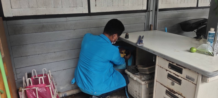 ไฟล์แนบ ม้าเร็วทันใจ ตรวจสอบน้ำรั่ว บริการดีลูกค้าปลื้ม!! 