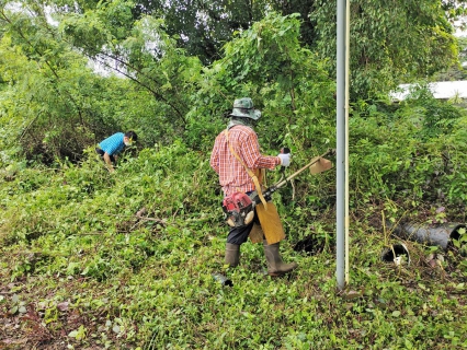 ไฟล์แนบ กปภ.สาขาอุบลราชธานี จัดกิจกรรม ๕ ส. บริเวณสถานีผลิตน้ำโพธิ์มูล
