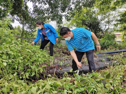 ไฟล์แนบ กปภ.สาขาอุบลราชธานี จัดกิจกรรม ๕ ส. บริเวณสถานีผลิตน้ำโพธิ์มูล