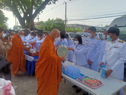 ไฟล์แนบ กปภ.สาขาท่ามะกา ร่วมพิธีทำบุญตักบาตรถวายเป็นพระราชกุศล กิจกรรมเฉลิมพระเกียรติสมเด็จพระนางเจ้าสิริกิติ์ พระบรมราชินีนาถ พระบรมราชชนนีพันปีหลวง เนื่องในโอกาสมหามงคงเฉลิมพระชนมพรรษา 90 พรรษา 12 สิงหาคม 2565 