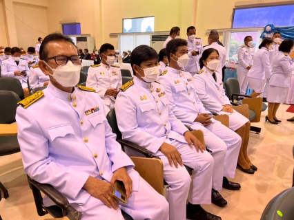 ไฟล์แนบ การประปาส่วนภูมิภาคสาขาชุมพร ร่วมกิจกรรมพิธีลงนามถวายพระพรชัยมงคลและพิธีทางศาสนามหามงคล 5 ศาสนา  เนื่องในวันเฉลิมพระชนมพรรษา 12 สิงหาคม 2565 ณ หอประชุมจังหวัดชุมพร