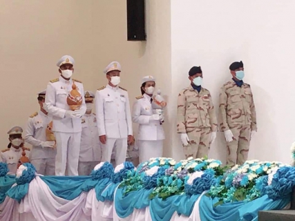 ไฟล์แนบ กปภ.สาขาภูเก็ต เข้าร่วมพิธีถวายเครื่องราชสักการะวางพานพุ่ม และพิธีจุดเทียนถวายพระพรชัยมงคล เนื่องในโอกาสวันเฉลิมพระชนมพรรษา สมเด็จพระนางเจ้าสิริกิติ์ พระบรมราชินีนาถ พระบรมราชชนนีพันปีหลวง 