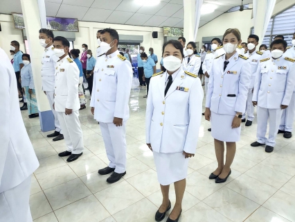 ไฟล์แนบ การประปาส่วนภูมิภาคสาขาตะกั่วป่า ร่วมกิจกรรมเนื่องในโอกาสวันเฉลิมพระชนมพรรษา 90 พรรษา 12 สิงหาคม 2565 พิธีถวายเครื่องราชสักการะ วางพานพุ่มและจุดเทียนถวายพระพรชัยมงคล
