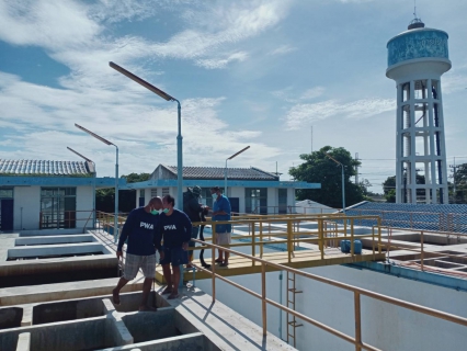 ไฟล์แนบ กปภ.สาขาพนมทวน ปฏิบัติตามแผนงานโครงการจัดการน้ำสะอาด WSP ล้างถังตกตะกอนประจำเดือน สิงหาคม ๒๕๖๕