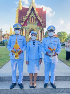 ไฟล์แนบ กปภ.สาขาอ่าวลึก เข้าร่วมกิจกรรมเฉลิมพระเกียรติสมเด็จพระนางเจ้าสิริกิติ์พระบรมราชินีนาถ พระบรมราชชนนีพันปีหลวง เนื่องในโอกาสมหามงคลเฉลิมพระชนมพรรษา 90 พรรษา 12 สิงหาคม 2565 โดยมีพิธีถวายเครื่องราชสักการะและวางพานพุ่ม และพิธีจุดเทียนถวายพระพรชัยมงคล