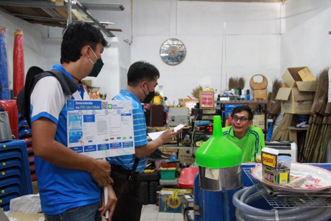 ไฟล์แนบ กรจ.6 ร่วมกับสาขาภาคีเครือข่าย "ร้อยสินธุ์" ลงพื้นที่ประชาสัมพันธ์เชิงรุก เพิ่มลูกค้าไลน์แอด @PWAThailland พื้นที่ให้บริการ กปภ.สาขาร้อยเอ็ด