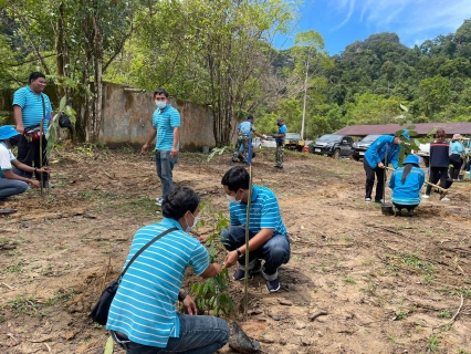 ไฟล์แนบ กปภ.สาขาพังงา ร่วมกิจกรรมโครงการปลูกต้นไม้เพื่ออนุรักษ์พรรณไม้เขตป่าร้อนชื้นภาคใต้ เฉลิมพระเกียรติ 90 พรรษา