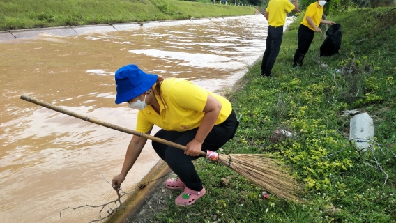 ไฟล์แนบ กปภ.สาขาหล่มสัก รวมพลังจิตอาสา เทิดไท้องค์ราชัน พระพันปีหลวง  อ่างเก็บน้ำห้วยขอนแก่น