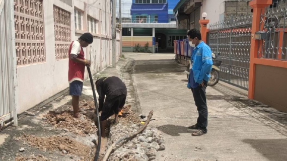 ไฟล์แนบ ลูกค้าปลื้ม!!! น้ำไหลอ่อนแก้ปัญหาฉับไว แม้วันหยุด
