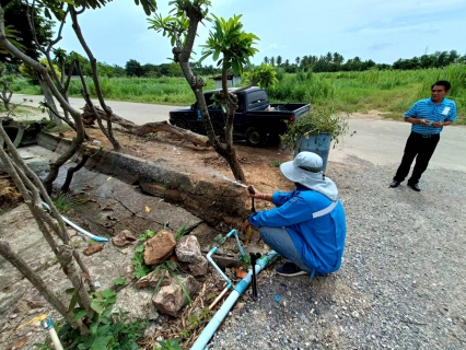ไฟล์แนบ กปภ.สาขาปราณบุรี ลงพื้นที่ออกหาท่อแตก-ท่อรั่ว เชิงรุก (Active Leak Control) ตรวจสอบปัญหาน้ำไหลอ่อน พร้อมแก้ไขทันที ตามแผนลดน้ำสูญเสีย บริเวณ หมู่บ้านหนองยิงหมี ตำบลหนองตาแต้ม อำเภอปราณบุรี จังหวัดประจวบฯ 