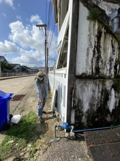 ไฟล์แนบ การประปาส่วนภูมิภาคสาขาขลุง ออกสำรวจหาท่อรั่ว (DMA05)