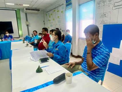 ไฟล์แนบ การประปาส่วนภูมิภาคสาขากระบี่ จัดกิจกรรมสนทนายามเช้า (MORNING TALK) ครั้งที่ 9/2565 พร้อมประชุมติดตามแผนการดำเนินงานศูนย์ราชการสะดวก (Government Easy Contact Center : GECC ) ประจำปี 2565