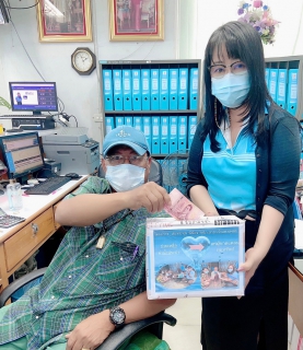 ไฟล์แนบ เงินบริจาคสู่ลูกค้าที่ขาดแคลนทุนทรัพย์ 