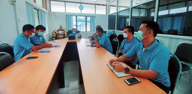 ไฟล์แนบ การประปาส่วนภูมิภาคสาขาจันดี ร่วมประชุมวางแผนการตรวจประเมินโครงการจัดการน้ำสะอาด wsp ปี2565