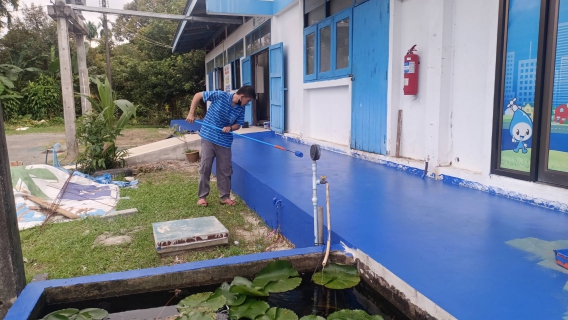 ไฟล์แนบ กปภ.สาขาขลุง จัดกิจกรรม Big Cleanning Day ทาสี ปรับภูมิทัศน์สถานีผลิต-จ่ายน้ำขลุง 