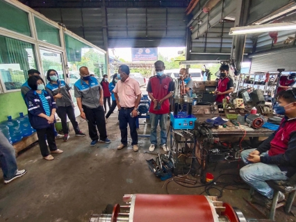 ไฟล์แนบ กปภ.สาขาท่ามะกา การเข้าศึกษาดูงาน ณ บริษัท ถาวรพูนทรัพย์ อิเล็คทริค จำกัด  เพื่อศึกษากระบวนการซ่อมบำรุงรักษาตลอดจนการทดสอบอุปกรณ์ ฯลฯ ซึ่ง บจก.เป็นตันแทนในการซ่อมบำรุงรักษา ให้บริการด้านไฟฟ้า บริการ Overhual และ Rewinding ทุกชนิดทุกขนาดแรงม้า และมอเตอร์เครื่องจักร ฯ   วันศุกร์ ที่ 26 สิงหาคม 2565