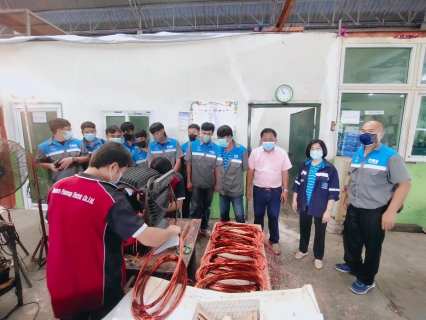 ไฟล์แนบ กปภ.สาขาท่ามะกา การเข้าศึกษาดูงาน ณ บริษัท ถาวรพูนทรัพย์ อิเล็คทริค จำกัด  เพื่อศึกษากระบวนการซ่อมบำรุงรักษาตลอดจนการทดสอบอุปกรณ์ ฯลฯ ซึ่ง บจก.เป็นตันแทนในการซ่อมบำรุงรักษา ให้บริการด้านไฟฟ้า บริการ Overhual และ Rewinding ทุกชนิดทุกขนาดแรงม้า และมอเตอร์เครื่องจักร ฯ   วันศุกร์ ที่ 26 สิงหาคม 2565