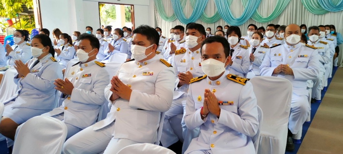 ไฟล์แนบ กปภ.สาขาอู่ทอง ร่วมพิธีเฉลิมพระเกียรติสมเด็จนางเจ้าสิริกิติ์ พระบรมราชินีนาถ พระบรมราชชนนีพันปีหลวง เนื่องในโอกาสมหามงคลเฉลิมพระชนมพรรษา 90 พรรษา 12 สิงหาคม 2565