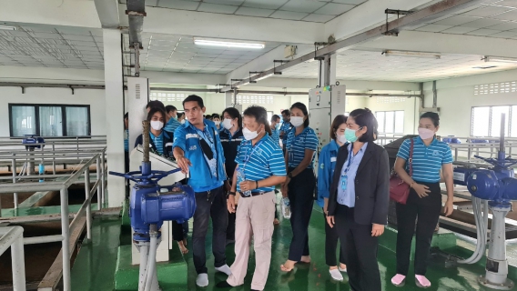 ไฟล์แนบ กปภ.สาขาธัญบุรี ให้การต้อนรับคณะศึกษาดูงานจาก กปภ.สาขาสิงห์บุรี และ กปภ.สาขาวิเศษชัยชาญ ณ สถานีผลิตจ่ายน้ำธัญบุรี (โรงกรองคลอง 13) อ.ธัญบุรี จ.ปทุมธานี