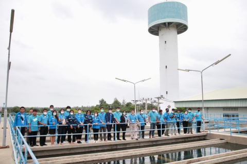 ไฟล์แนบ กปภ.สาขาธัญบุรี ให้การต้อนรับคณะศึกษาดูงานจาก กปภ.สาขาสิงห์บุรี และ กปภ.สาขาวิเศษชัยชาญ ณ สถานีผลิตจ่ายน้ำธัญบุรี (โรงกรองคลอง 13) อ.ธัญบุรี จ.ปทุมธานี