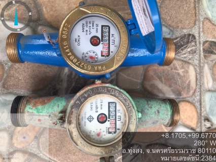 ไฟล์แนบ การประปาส่วนภูมิภาคสาขาทุ่งสง ดำเนินการตรวจสอบมาตรวัดน้ำ ตามโครงการ กปภ.เช็คชัวร์