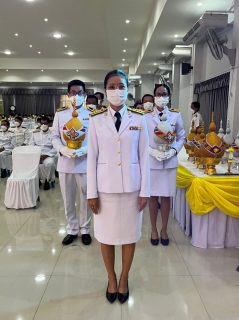 ไฟล์แนบ กปภ.สาขาบางปะกง ร่วมพิธีถวายเครื่องราชสักการะและวางพานพุ่ม และพิธีจุดเทียนถวายพระพรชัยมงคล เฉลิมพระเกียรติพระบาทสมเด็จพระเจ้าอยู่หัว  เนื่องในโอกาสมหามงคลเฉลิมพระชนมพรรษา 28 กรกฎาคม 2565 