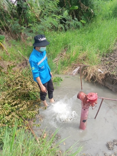 ไฟล์แนบ กปภ.สาขาปากพนัง ลงพื้นที่ ดำเนินการระบายตะกอนในเส้นท่อจ่ายน้ำ (Blow off) ตามโครงการผู้ใช้น้ำมั่นใจ กปภ.เช็ค ชัวร์ ประจำเดือนกันยายน  2565 