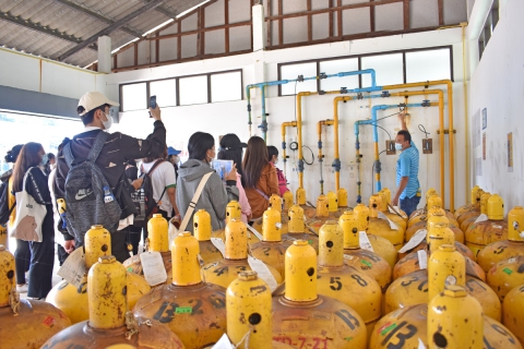 ไฟล์แนบ กปภ.สาขาอุบลราชธานี ต้อนรับนักศึกษาดูงานระบบผลิตน้ำประปา