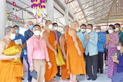 ไฟล์แนบ กปภ.สาขาอุบลราชธานี ร่วมทอดผ้าป่าสามัคคี  ณ ศูนย์พุทธธรรมสมเด็จพระมหาธีราจารย์ ป่าดงใหญ่วังอ้อ จ.อุบลราชธานี