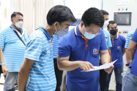 ไฟล์แนบ การประปาส่วนภูมิภาคสาขาประจวบคีรีขันธ์ เข้าศึกษาดูงานเยี่ยมชมโรงงาน บริษัท เพชรสยาม พีอี ไพ้พ์ จำกัด ผู้ผลิตและจำหน่ายผลิตภัณฑ์ท่อ HDPE