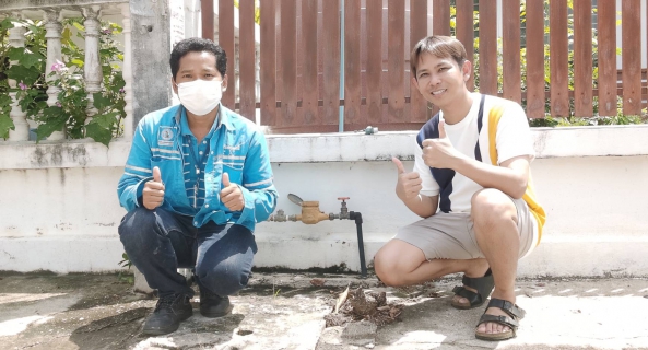 ไฟล์แนบ ประตูน้ำปิดไม่สนิท แจ้งสายด่วน ประปาทันใจบริการถึงที่