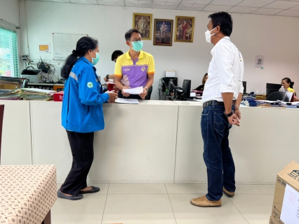 ไฟล์แนบ กปภ.สาขากาญจนบุรี ออกติดตามหนี้ค้างชำระค่าน้ำประปาของส่วนราชการ 