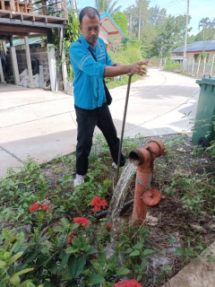 ไฟล์แนบ การประปาส่วนภูมิภาค สาขากาญจนดิษฐ์ ลงพื้นที่ ทำความสะอาด ระบายตะกอนในเส้นท่อจ่ายน้ำ ผ่านหัวดับเพลิงและท่อหน้ามาตรประจำเดือน กันยายน 2565