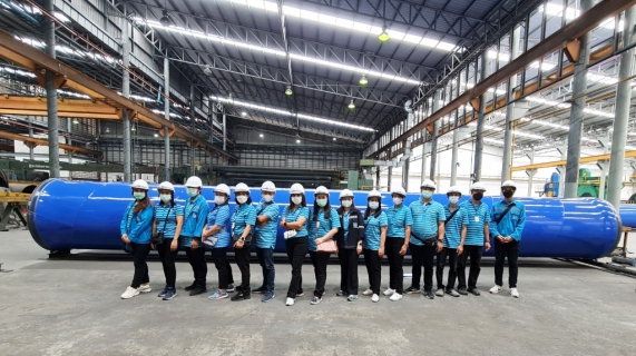 ไฟล์แนบ กปภ.สาขาธัญบุรี เข้าศึกษาดูงาน ณ บริษัท เอเบิล อินดัสตรีส์ จำกัด ในโครงการศึกษาดูงานเพื่อเสริมสร้างและพัฒนาองค์กรให้มีประสิทธิภาพ ตามแผนปฏิบัติการเสริมสร้างค่านิยมและวัฒนธรรมองค์กร ประจำปี 2565