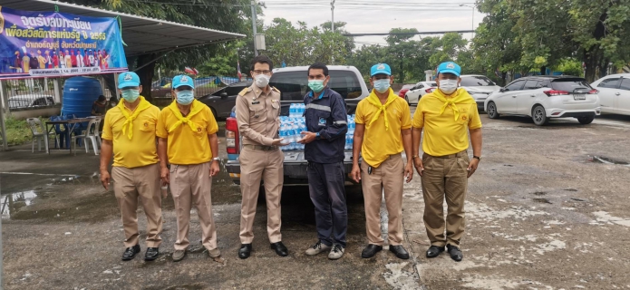 ไฟล์แนบ กปภ.สาขาธัญบุรี มอบน้ำดื่มบรรจุขวดตราสัญลักษณ์ กปภ. เพื่อสนับสนุนในกิจกรรมของอำเภอธัญบุรี  โครงการลงทะเบียนเพื่อสวัสดิการแห่งรัฐ ปี 2565