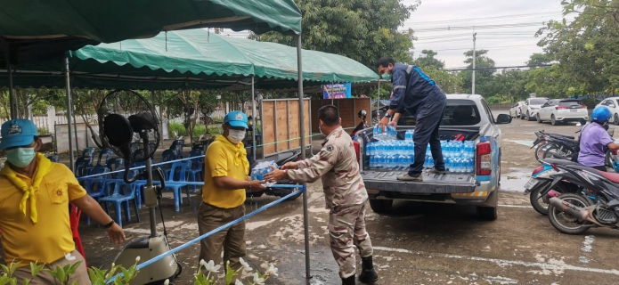 ไฟล์แนบ กปภ.สาขาธัญบุรี มอบน้ำดื่มบรรจุขวดตราสัญลักษณ์ กปภ. เพื่อสนับสนุนในกิจกรรมของอำเภอธัญบุรี  โครงการลงทะเบียนเพื่อสวัสดิการแห่งรัฐ ปี 2565
