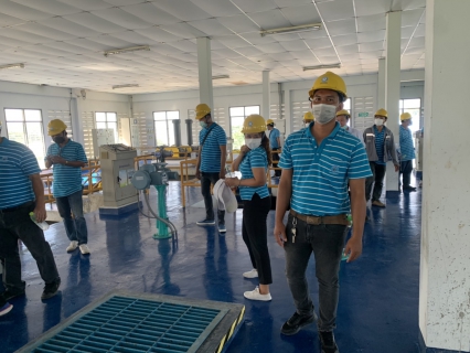 ไฟล์แนบ กปภ.สาขาพนมทวน ศึกษาดูงานระบบผลิตน้ำ ณ สถานีผลิตวังยาง กปภ.สาขาสุพรรณบุรี