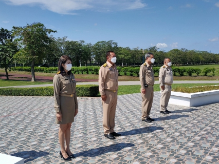 ไฟล์แนบ กปภ.สาขาสมุทรสาคร เข้าร่วมพิธีวางพวงมาลา เนื่องในวันบุรฉัตร ประจำปี 2565