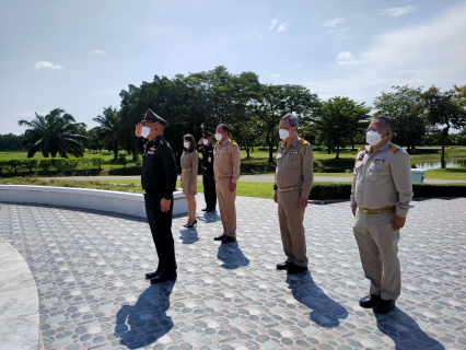 ไฟล์แนบ กปภ.สาขาสมุทรสาคร เข้าร่วมพิธีวางพวงมาลา เนื่องในวันบุรฉัตร ประจำปี 2565