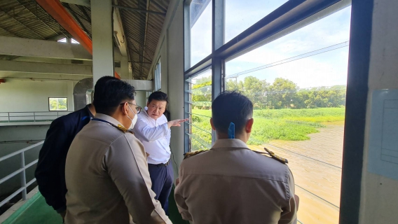 ไฟล์แนบ ผู้ว่าการ กปภ. พร้อมรองผู้ว่าการ (ปฏิบัติการ 4) ลงพื้นที่ตรวจเยี่ยมสถานีผลิตจ่ายน้ำธัญบุรี คลอง 13 กปภ.สาขาธัญบุรี