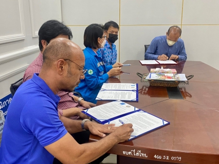 ไฟล์แนบ การประปาส่วนภูมิภาคสาขากระบี่ ลงนามบันทึก MOU ร่วมกับองค์การบริหารส่วนตำบลไสไทย พร้อมส่งมอบ ถังเก็บน้ำ PWA ห่วงใย ใส่ใจชุมชน ภายใต้โครงการ กปภ.รักษ์ชุมชน ประจำปี 2565 