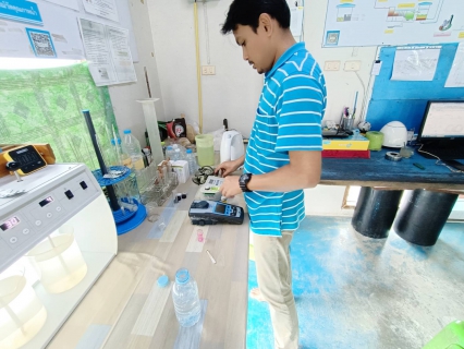 ไฟล์แนบ กปภ.สาขาระนอง ตรวจสอบคุณภาพน้ำ สร้างความเชื่อมั่นกระบวนการผลิตน้ำประปา