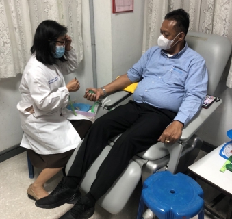 ไฟล์แนบ กปภ.สาขาระนอง ร่วมบริจาคโลหิต ช่วยชีวิตเพื่อนมนุษย์