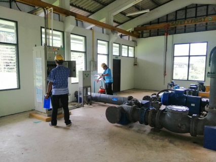 ไฟล์แนบ กปภ.สาขากาญจนดิษฐ์ ดำเนินการบำรุงรักษาเชิงป้องกัน Preventive Maintenance (PM) ตามแผน ระบบฐานข้อมูลเครื่องจักร/อุปกรณ์ระบบผลิต