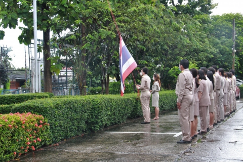 ไฟล์แนบ กปภ.ข.6 ร่วมเข้าแถวเคารพธงชาติ เนื่องในวันพระราชทานธงชาติไทย ประจำปี 2565