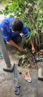 ไฟล์แนบ "บริการดี ไม่มีค่าแรง " Mr.ทันใจ กปภ.สาขากำแพงเพชร ตรวจสอบประปารั่ว