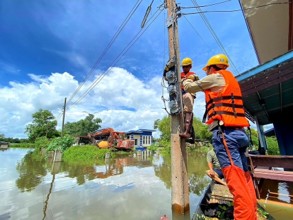 ไฟล์แนบ กปภ.ข.8 ร่วมสนับสนุน กฟภ.อุบลราชธานี ในการปฏิบัติภารกิจช่วยเหลือประชาชนที่ประสบอุทกภัย